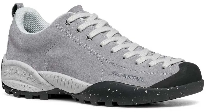 Scarpa Womens Mojito Planet Suede Shoes - Light Gray